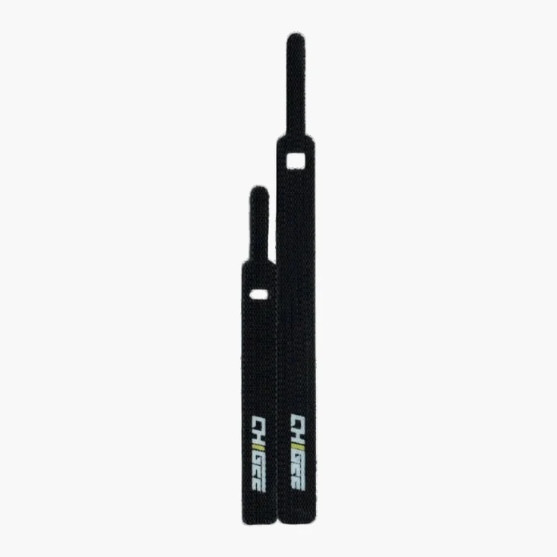 CHIGEE Sticker & Hook-and-Loop Cable Tie Set