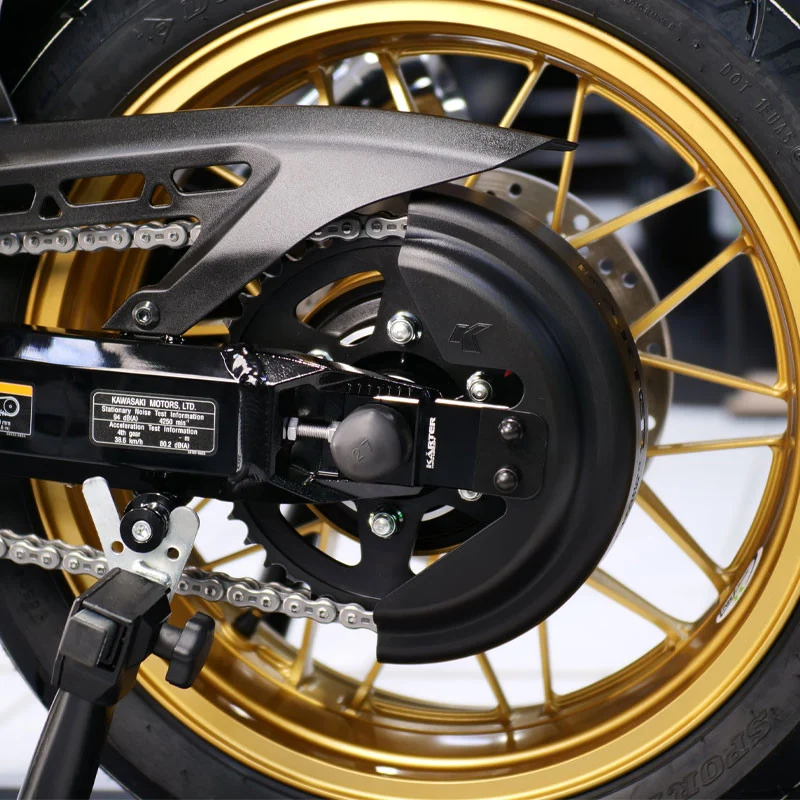 KAWASAKI VERSYS 1000 - SCHWARZER Kettenschutz