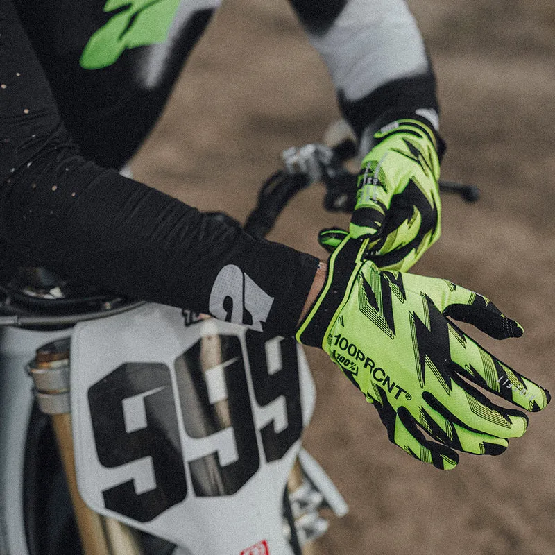 RIDEFIT Gloves Fluo Yellow/Black