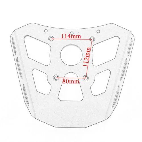 Aluminum Rear Luggage Rack For BMW F800GS/ADV F700GS F650GS Back Carrier Bracket Shelf