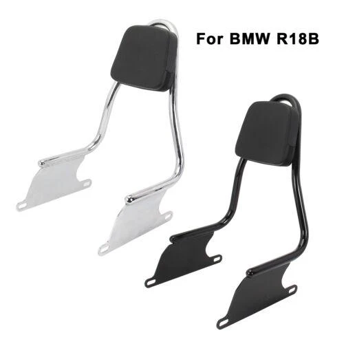 Passenger Backrest For R18 B Sissy Bar Mount Back Support Synthetic Leather Pad