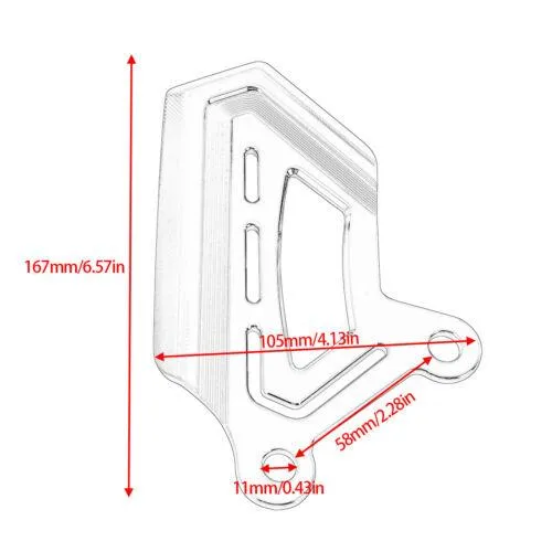 Front Brake Caliper Guards Covers Protectors For BMW R18/Classic R18B R18TC 2022