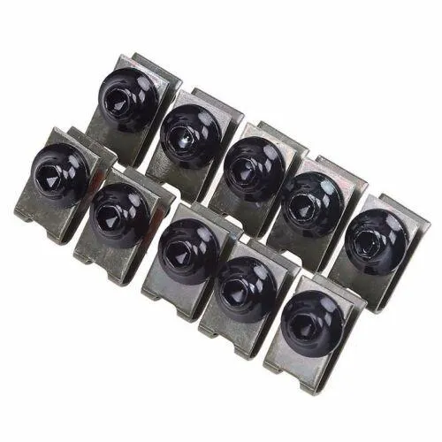 7 Color 6mm Sportbike Fairing Body Bolts Kit Screw Spire Speed Fastener Clip Nuts