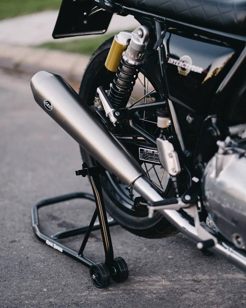 Paar Schalldämpfer S&S Royal Enfield Interceptor / continental GT 650