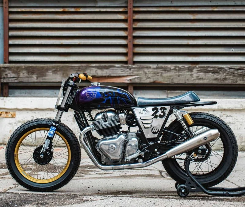 Paar Schalldämpfer S&S Royal Enfield Interceptor / continental GT 650