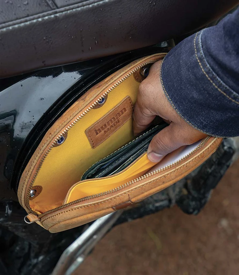 Borsa Laterale Egg Scrambler 400 X - Vintage Tan