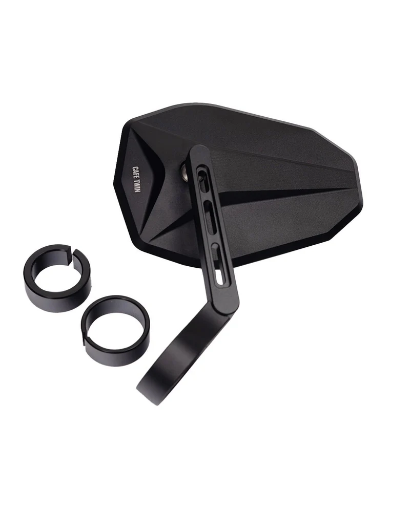 Kit Specchietti Bar End SHIELD con Adattatori per Royal Enfield