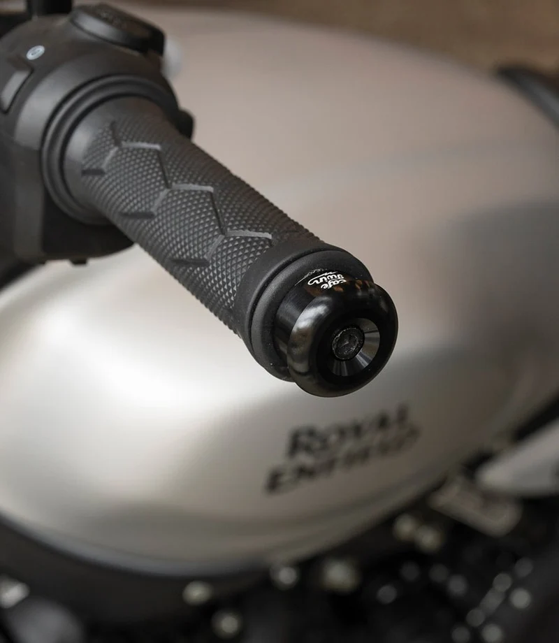 Kit Specchietti Bar End SHIELD con Adattatori per Guerrilla 450 / Himalayan 450
