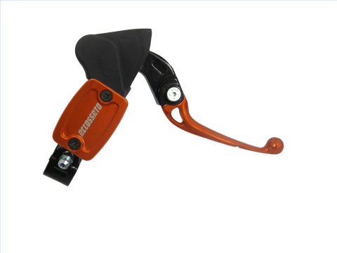 ORANGE Radial-Hauptbremszylinder, integrierter Vorratsbehälter, klappbar, 10,5-mm-Kolben, Gelände, Scoot-Pitbikes ACCOSSATO
