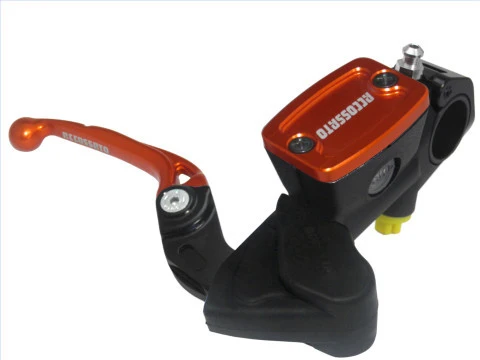 ORANGE Radial-Hauptbremszylinder, integrierter Vorratsbehälter, klappbar, 10,5-mm-Kolben, Gelände, Scoot-Pitbikes ACCOSSATO