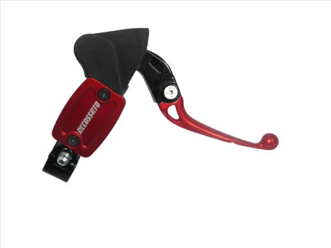 ROTER Radial-Hauptbremszylinder, integrierter Behälter, klappbar, 10,5-mm-Kolben, Offroad, Scoot-Pitbikes ACCOSSATO