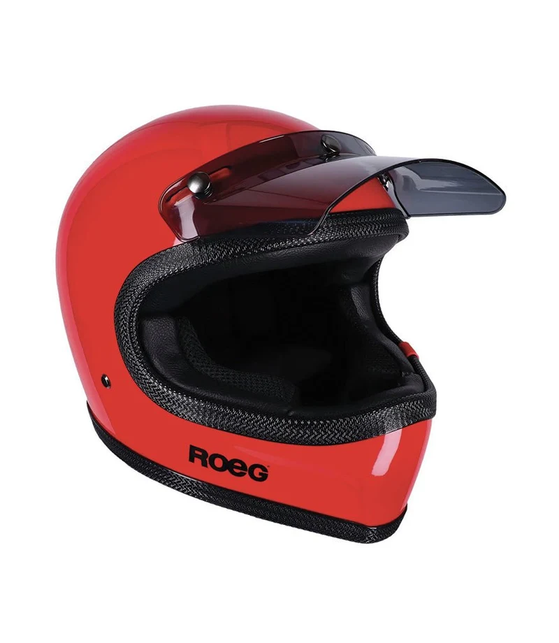 Visiera Moto Vintage Roeg Sonny Peak Smoke