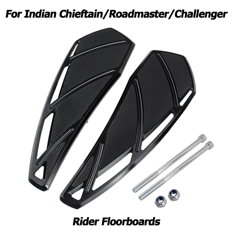 Rider Floorboards For Indian Chieftain Dark Horse Challenger Roadmaster Pursuit
