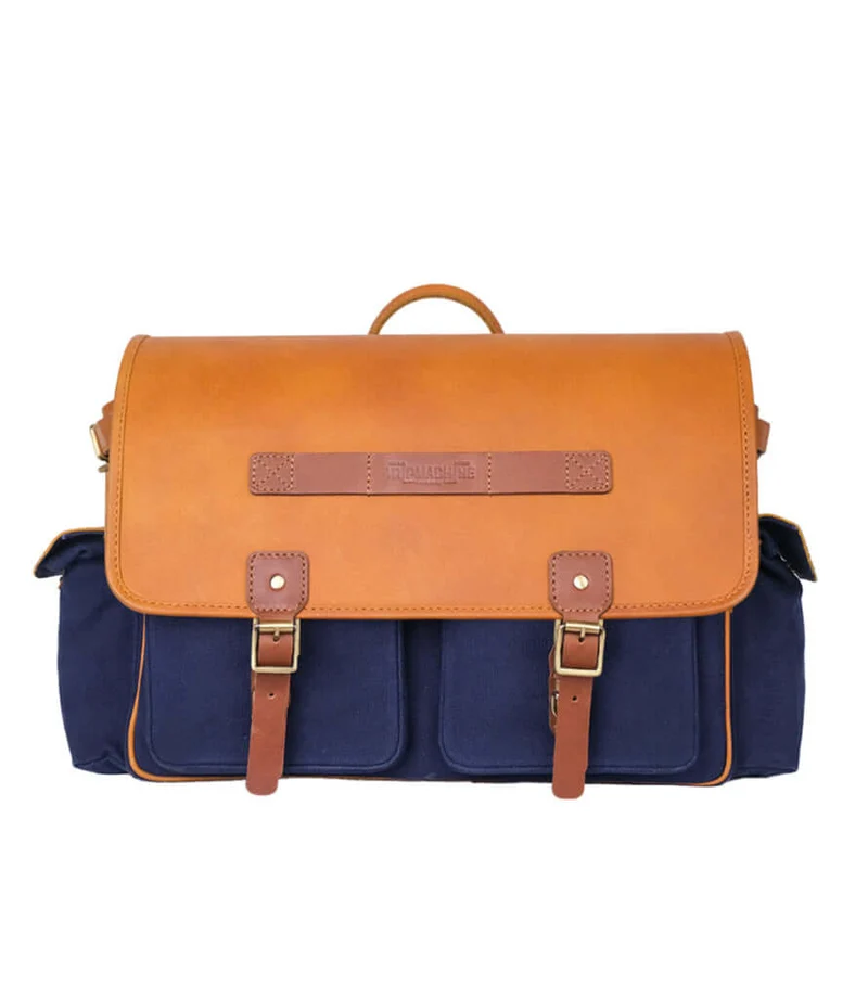 Coppia di Borse Expedition Blue con Telai per Super Meteor 650 / Shotgun