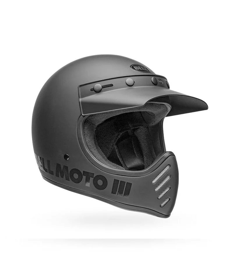 Casco Moto-3 Classic Nero Opaco - Bell Helmets
