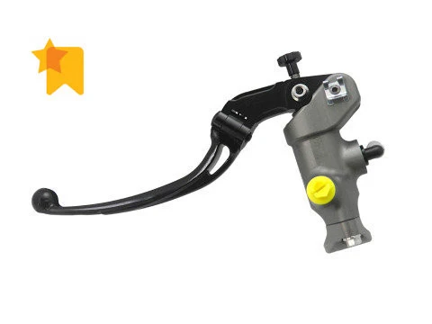 Radialer Hauptbremszylinder 19x18 mit klappbarem SCHWARZEM langen Hebel ACCOSSATO (BREMBO XR0.11.71)