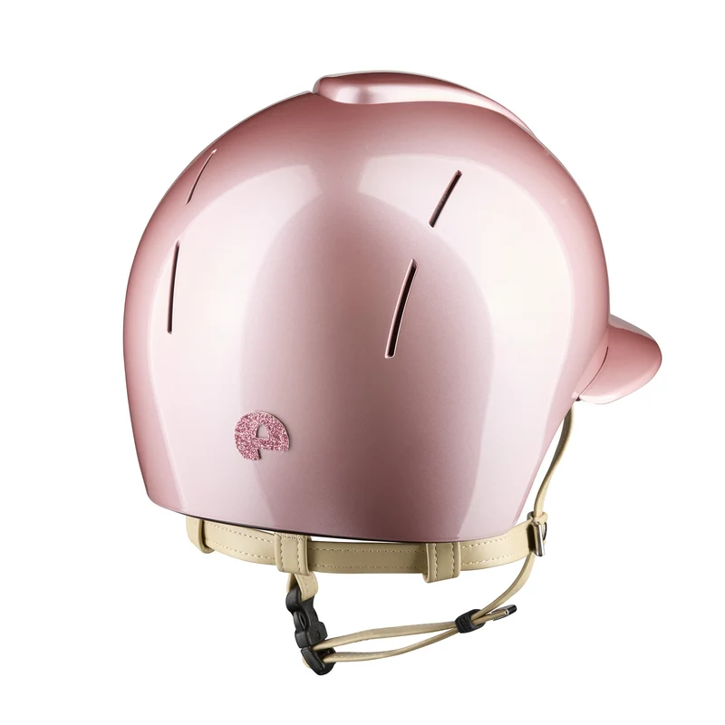 Riding Helmet Smart Nova Polish Polo Visor Star Pink