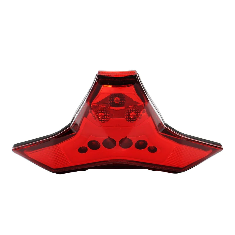 Rear Brake Light Taillight For Kawasaki Z1000 Ninja ZX-10R ZX-10RR Turn Signals