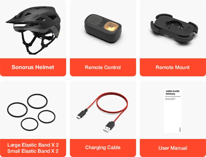 Lumos Sonorus MIPS E-Bike-Helm mit Mesh-Gegensprechanlage, Blinker & 360° LED