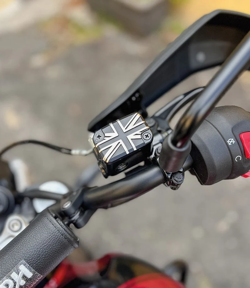 Tappo Serbatoio Olio "Union Jack" x Triumph Speed 400 / Scrambler 400 X