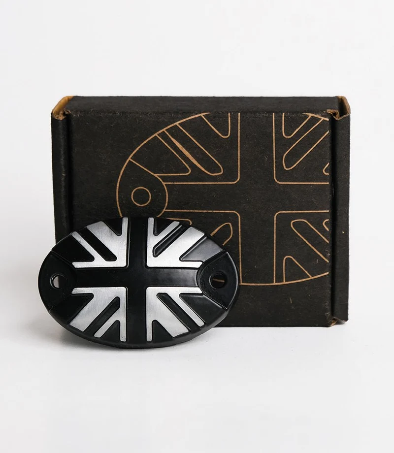 Kit Tappi Olio Union Jack per Royal Enfield