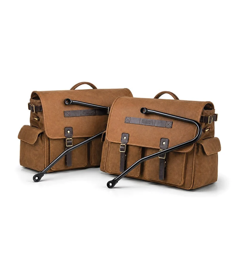 Coppia di Borse Expedition con Telai per Meteor 350 / Classic Gohan