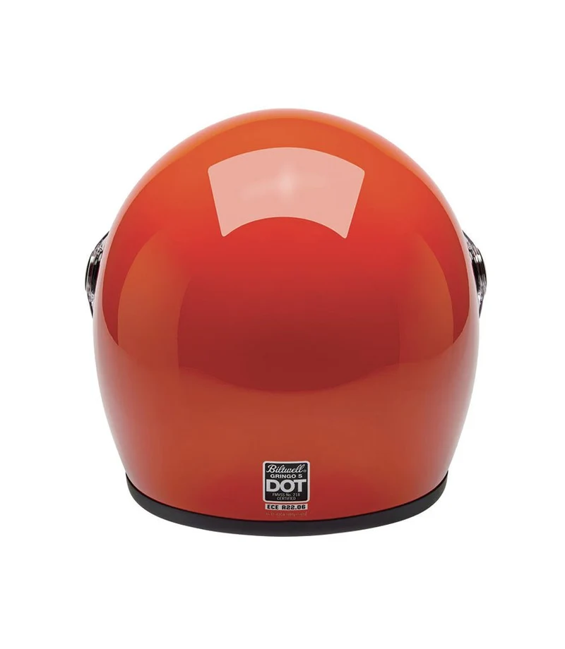 Casco Biltwell Gringo S Gloss Hazard Orange