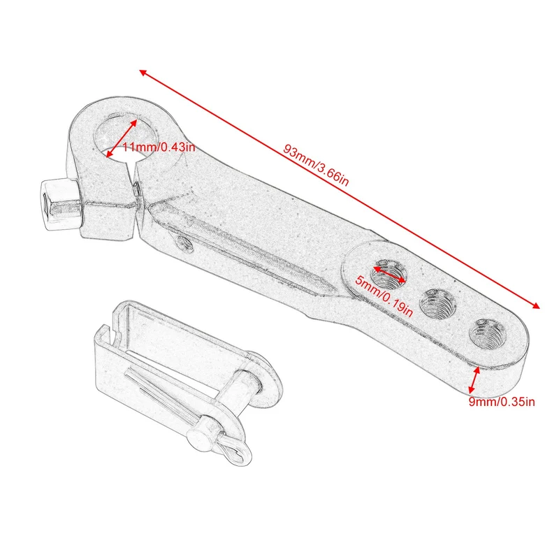 Clutch Arm Extension For Yamaha Tenere 700 2019-ON One Finger Clutch Lever