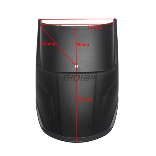 Front Fender Extender Mudguard Extension For SUZUKI DL650 DL650XT V-Strom 2012-Later