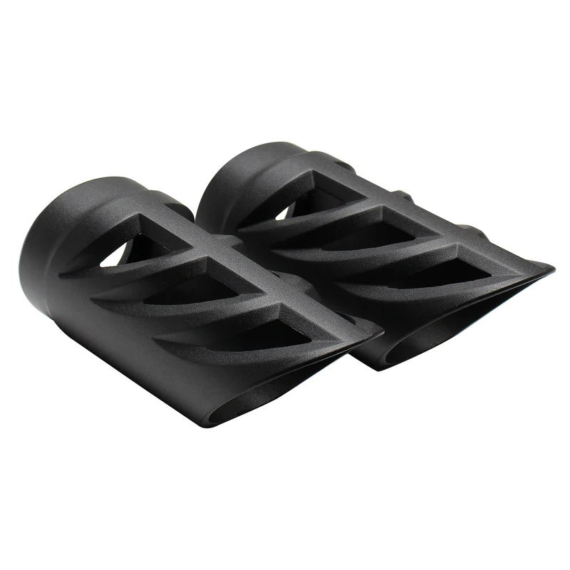 Chrome/Black Upper Fork Slider Covers For Harley Touring Models 1997-2017 Front Shocks