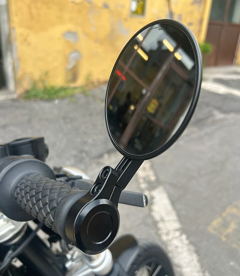Kit Specchietti Bar End Slim con Adattatori BMW R12 (2024+) – Omologati ECE