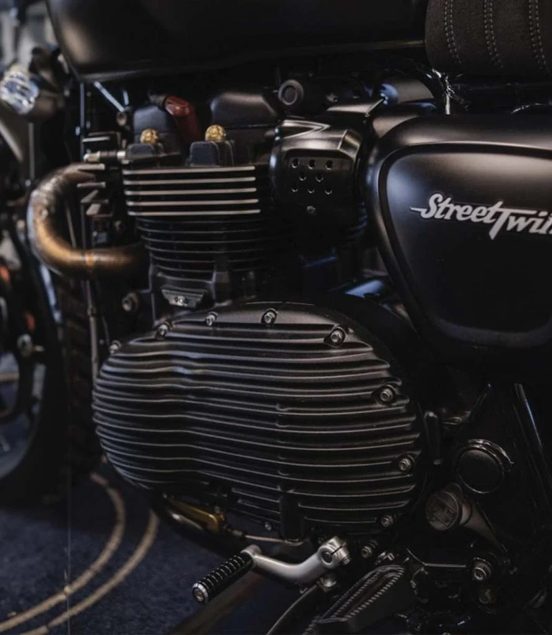 Pedale Cambio Nero Maggiorato 66 mm per Triumph