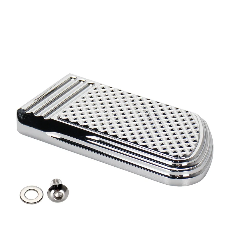 Foot Brake Pedal Pad For Harley Dyna Switchback FLD, Touring Road King