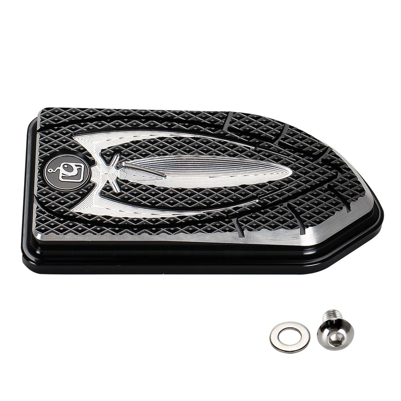 Foot Brake Pedal Pad For Harley Dyna Switchback FLD, Touring Road King