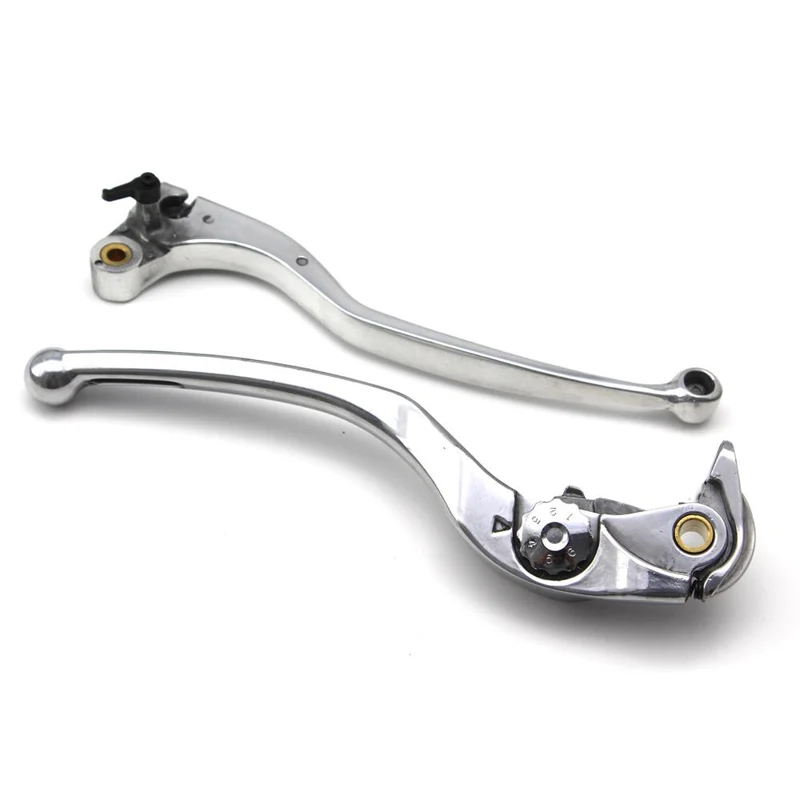Brake Clutch Levers For BMW S1000RR 2008-2014 HP4 2011-2014, Silver (Polished)