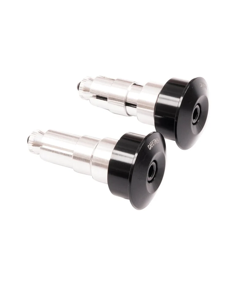 Adattatori Specchietti Bar End Fantic Nero Lucido