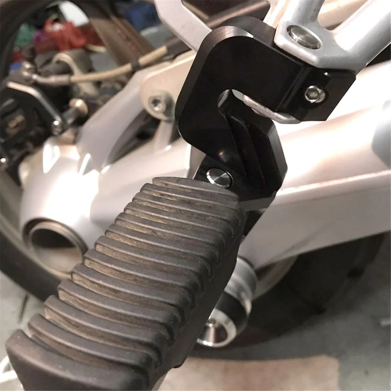 Passenger Footrest Relocation Lower Adapters For BMW R1200GS 2005-12/ADV 2006-13