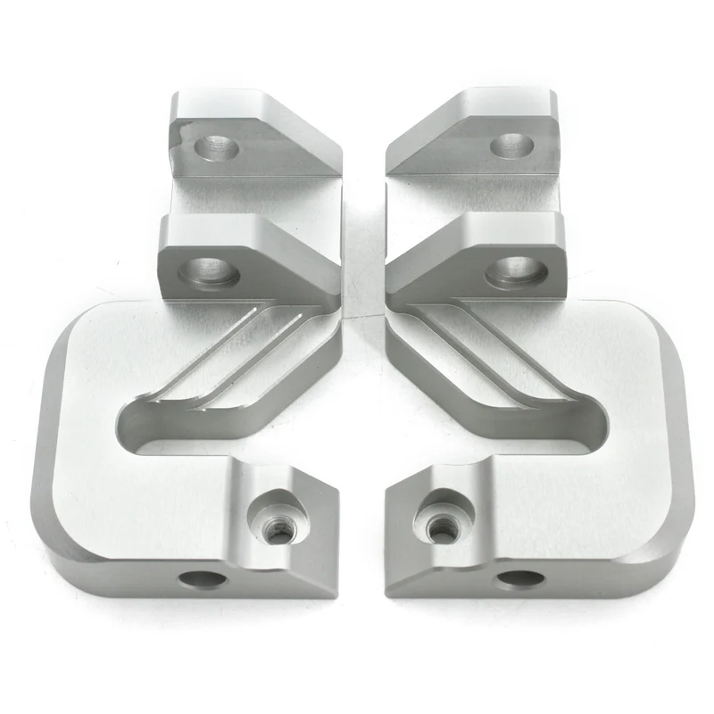 Passenger Footrest Relocation Lower Adapters For BMW R1200GS 2005-12/ADV 2006-13
