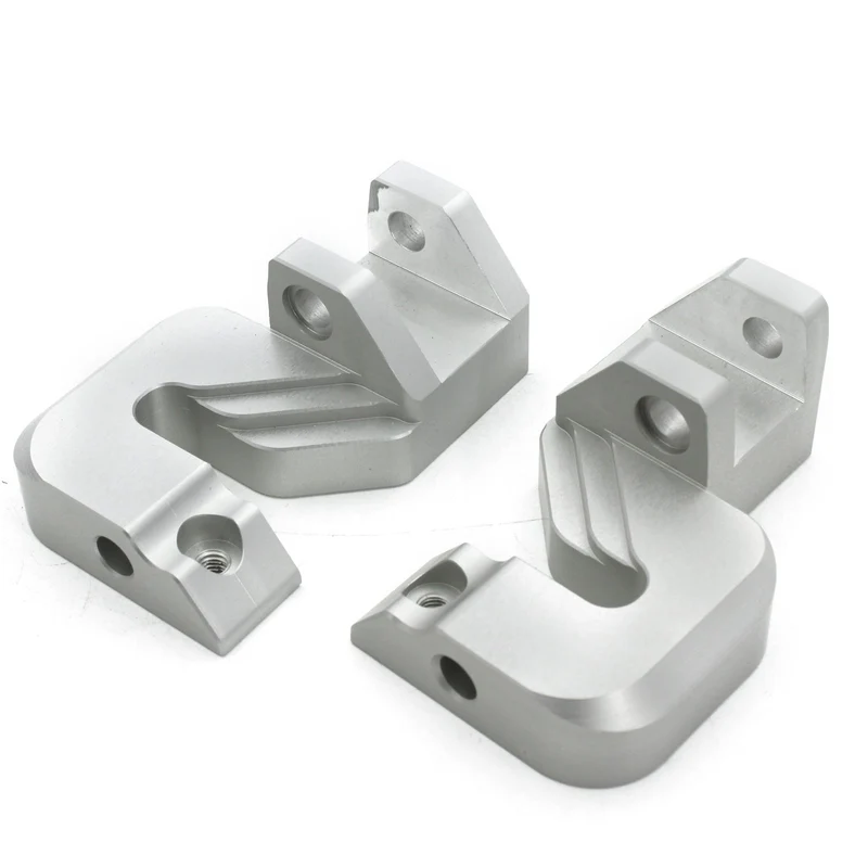 Passenger Footrest Relocation Lower Adapters For BMW R1200GS 2005-12/ADV 2006-13