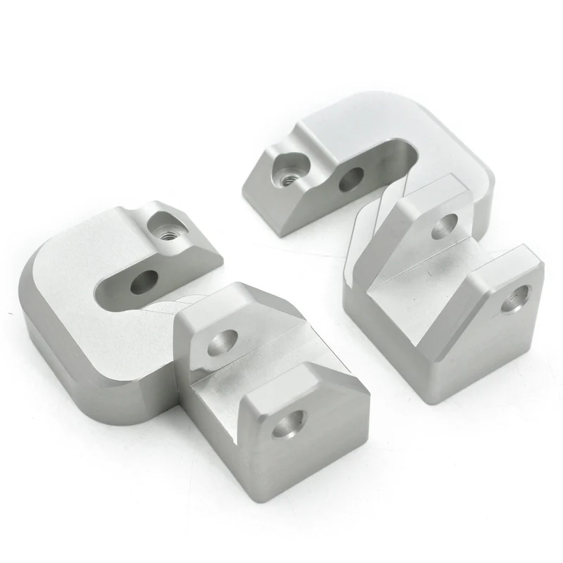 Passenger Footrest Relocation Lower Adapters For BMW R1200GS 2005-12/ADV 2006-13