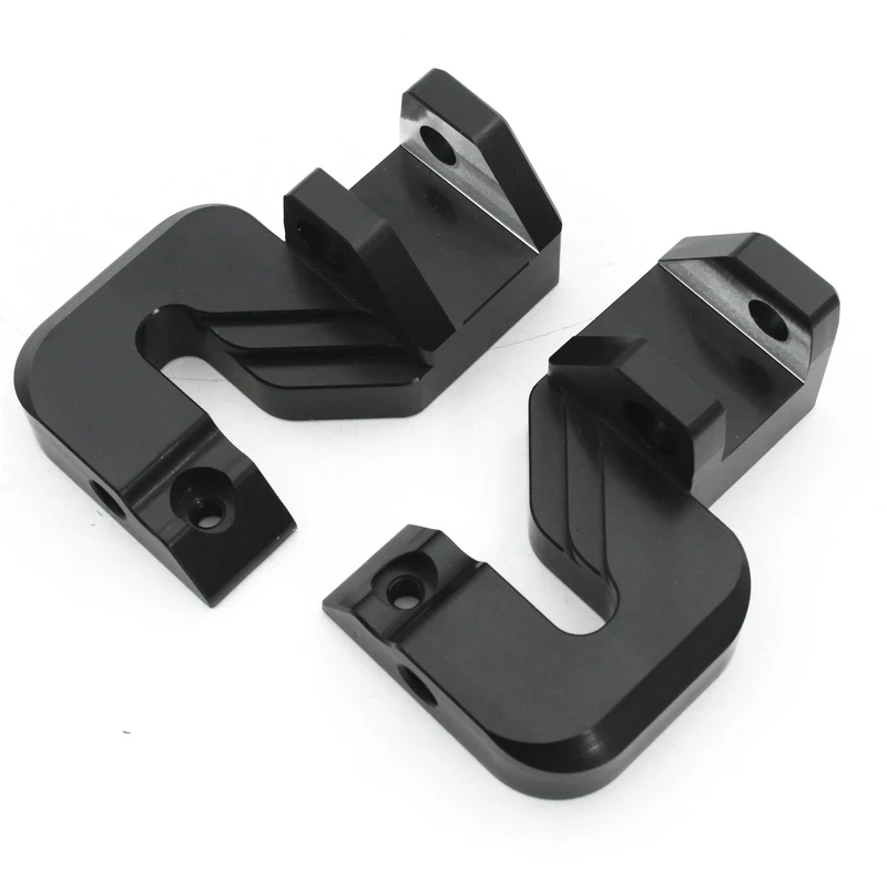 Passenger Footrest Relocation Lower Adapters For BMW R1200GS 2005-12/ADV 2006-13