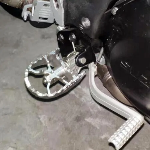 Enduro Rider Footpegs Front Footrests For BMW R1200GS LC R1250GS Adventure Stainless Steel