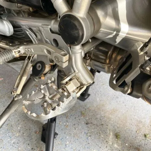 Enduro Rider Footpegs Front Footrests For BMW R1200GS LC R1250GS Adventure Stainless Steel