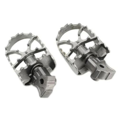 Enduro Rider Footpegs Front Footrests For BMW R1200GS LC R1250GS Adventure Stainless Steel