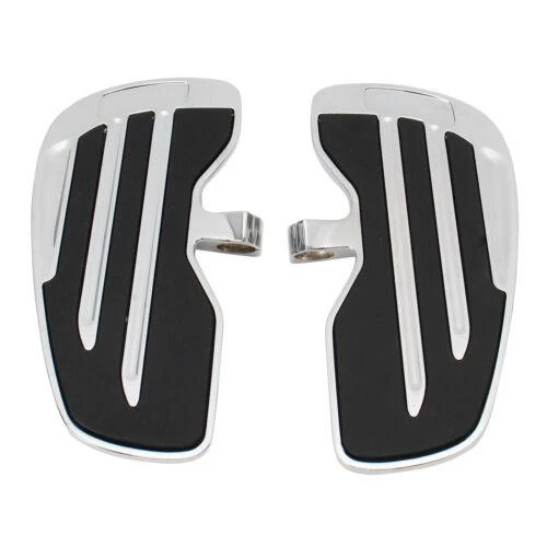 Rider Floorboards W/Rubber Inlays For Indian Scout Bobber Sixty Twenty Rogue