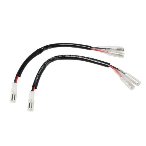 For Honda Turn Signals 2 Pin Plug Wire Adapter Indicator Bullet Connector Cable
