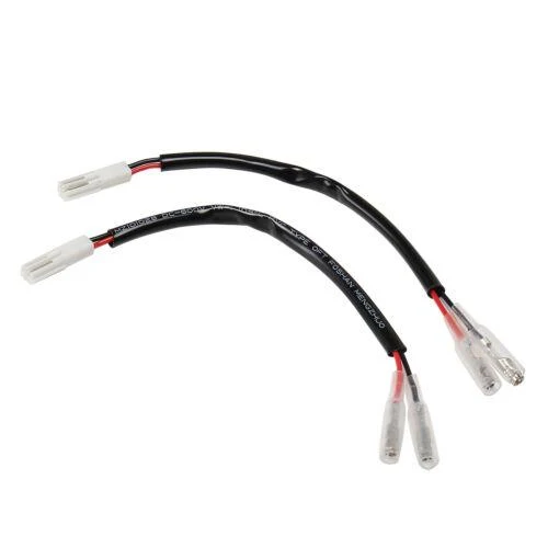 For Honda Turn Signals 2 Pin Plug Wire Adapter Indicator Bullet Connector Cable