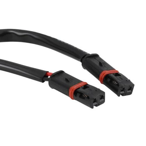 For BMW Turn Signals 2 Pin Plugs Wire Adapters Indicator Bullet Connectors Cable
