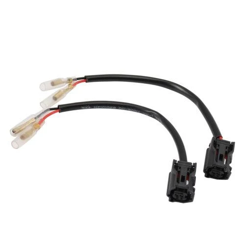 For Yamaha 2022 Turn Signals 2 Pin Plug Adapter Indicator Bullet Connector Cable