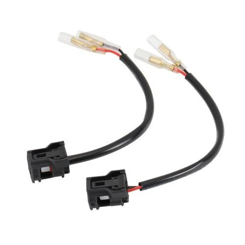 For Yamaha 2022 Turn Signals 2 Pin Plug Adapter Indicator Bullet Connector Cable